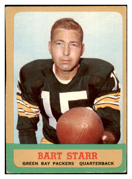 1963 Topps Football #086 Bart Starr Packers VG-EX 423450