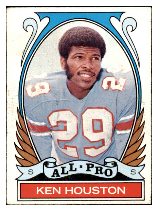 1972 Topps Football #287 Ken Houston A.P. Oilers VG-EX 423468