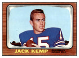 1966 Topps Football #026 Jack Kemp Bills EX 423500