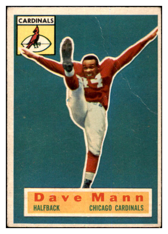 1956 Topps Football #034 Dave Mann Cardinals GD-VG 423541