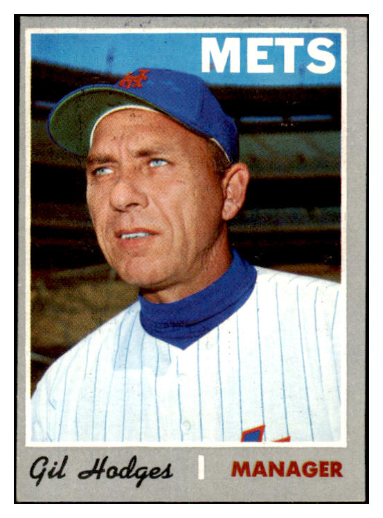 1970 Topps Baseball #394 Gil Hodges Mets NR-MT 423605
