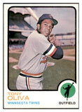 1973 Topps Baseball #080 Tony Oliva Twins NR-MT 423618