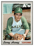 1970 Topps Baseball #648 Larry Haney A's NR-MT 423653