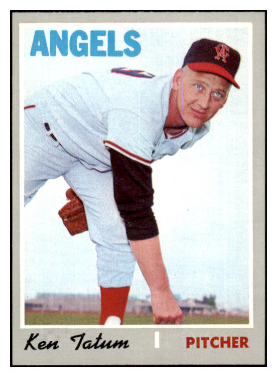 1970 Topps Baseball #658 Ken Tatum Angels NR-MT 423671