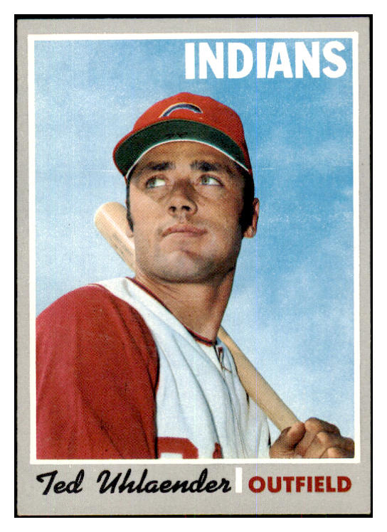 1970 Topps Baseball #673 Ted Uhlaender Indians NR-MT 423694