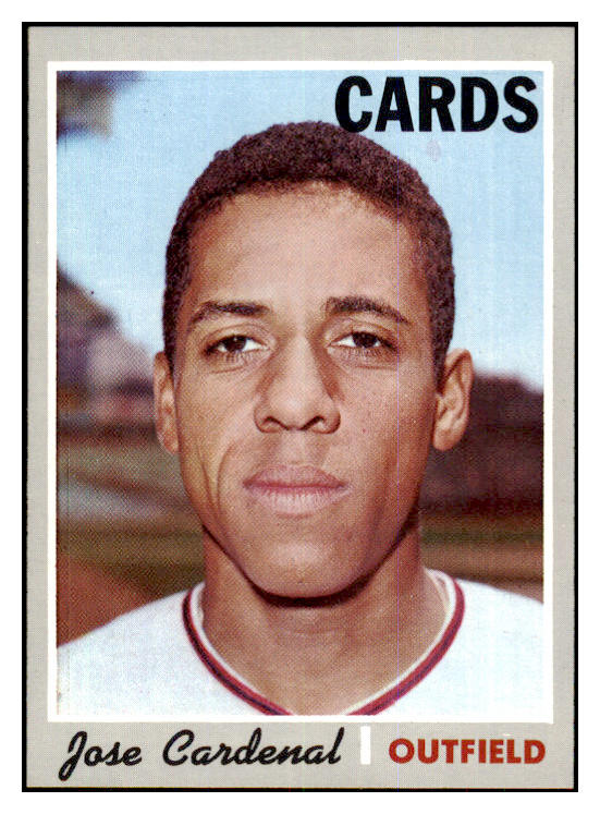 1970 Topps Baseball #675 Jose Cardenal Cardinals NR-MT 423698