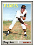 1970 Topps Baseball #694 Gary Ross Padres NR-MT 423732