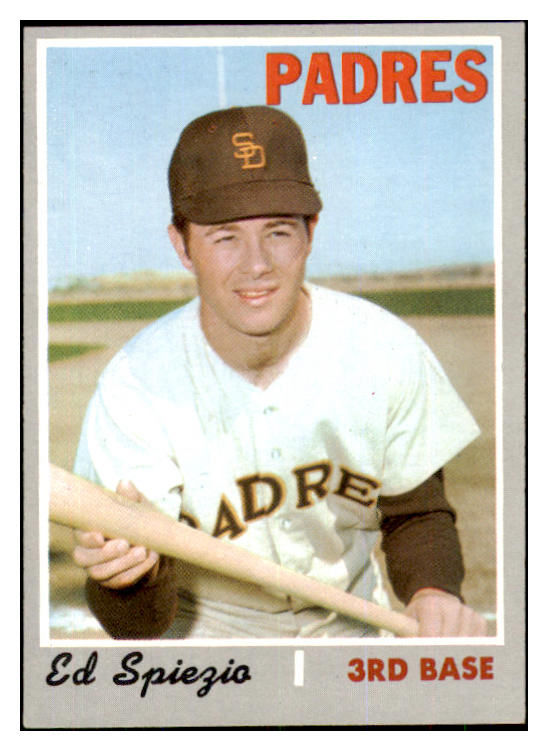 1970 Topps Baseball #718 Ed Spiezio Padres NR-MT 423770