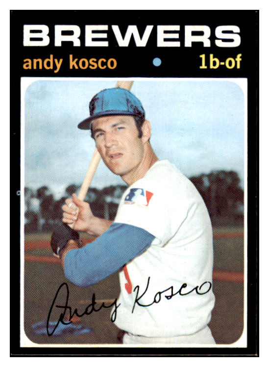 1971 Topps Baseball #746 Andy Kosco Brewers NR-MT 423779