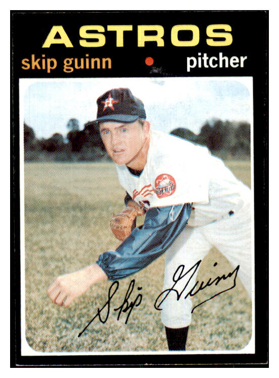 1971 Topps Baseball #741 Skip Guinn Astros NR-MT 423783