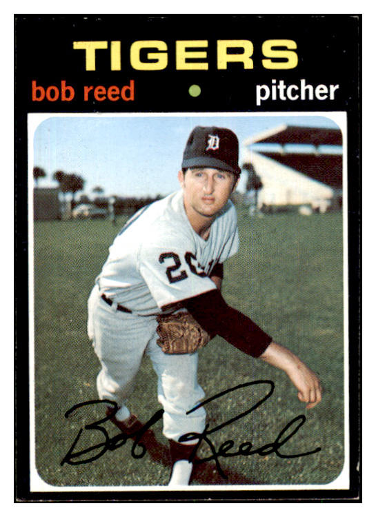 1971 Topps Baseball #732 Bob Reed Tigers EX-MT 423792