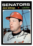 1971 Topps Baseball #729 Dick Billings Senators NR-MT 423795