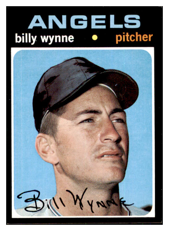 1971 Topps Baseball #718 Billy Wynne Angels NR-MT 423810