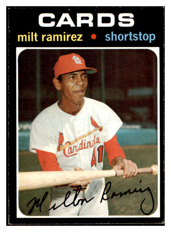 1971 Topps Baseball #702 Milt Ramirez Cardinals EX-MT 423821