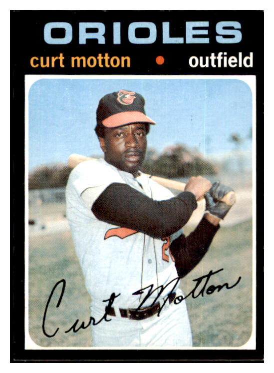 1971 Topps Baseball #684 Curt Motton Orioles NR-MT 423841
