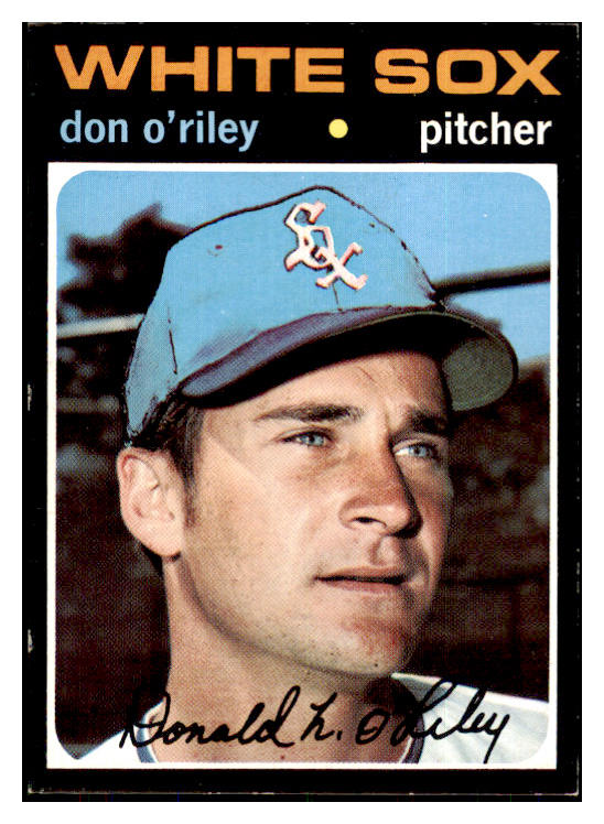 1971 Topps Baseball #679 Don O'riley White Sox EX-MT 423846