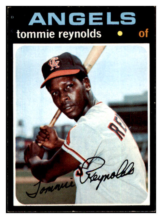 1971 Topps Baseball #676 Tommie Reynolds Angels EX-MT 423850