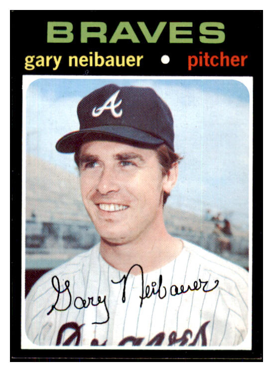 1971 Topps Baseball #668 Gary Neibauer Braves NR-MT 423858