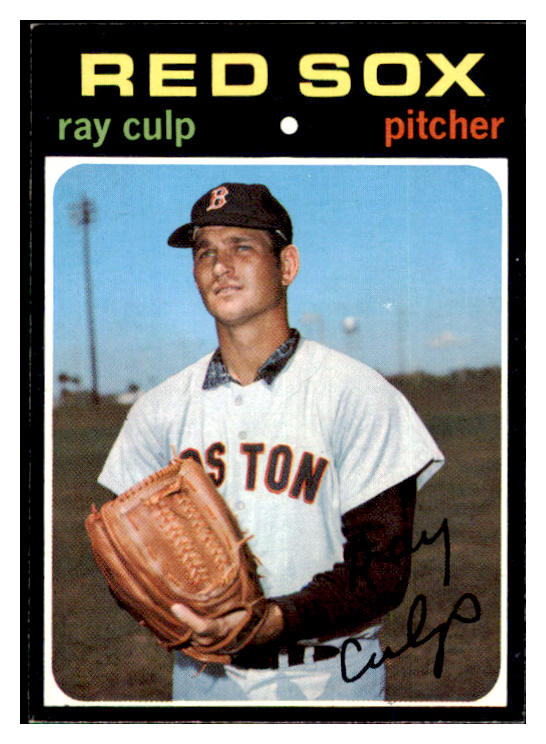 1971 Topps Baseball #660 Ray Culp Red Sox NR-MT 423865