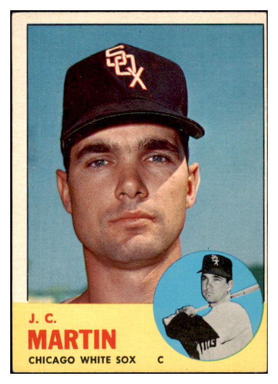 1963 Topps Baseball #499 J.C. Martin White Sox VG-EX 423907