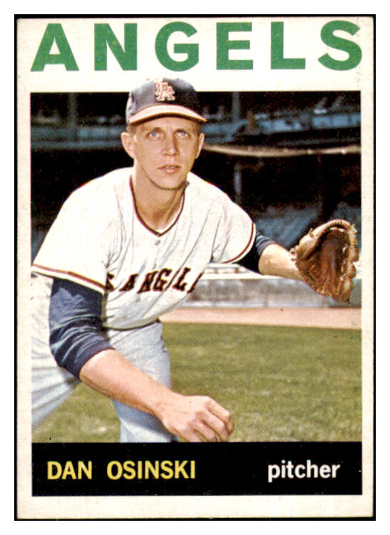 1964 Topps Baseball #537 Dan Osinski Angels EX 424064