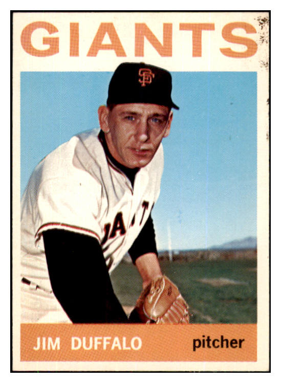 1964 Topps Baseball #573 Jim Duffalo Giants VG-EX 424075