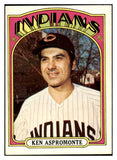 1972 Topps Baseball #784 Ken Aspromonte Indians EX-MT/NR-MT 424197