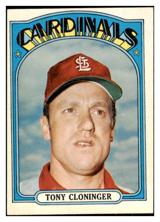 1972 Topps Baseball #779 Tony Cloninger Cardinals NR-MT 424212