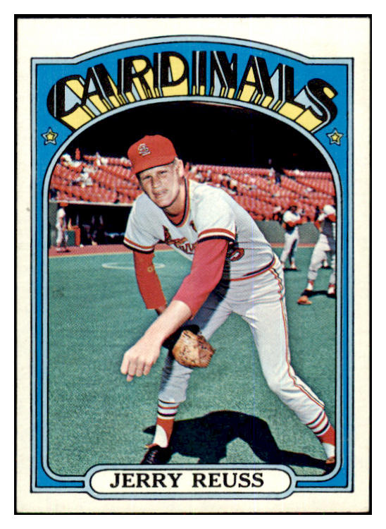 1972 Topps Baseball #775 Jerry Reuss Cardinals NR-MT 424225