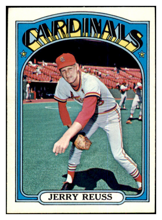 1972 Topps Baseball #775 Jerry Reuss Cardinals NR-MT 424228