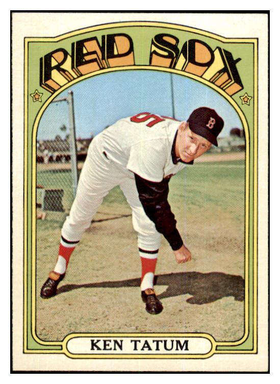 1972 Topps Baseball #772 Ken Tatum Red Sox NR-MT 424239