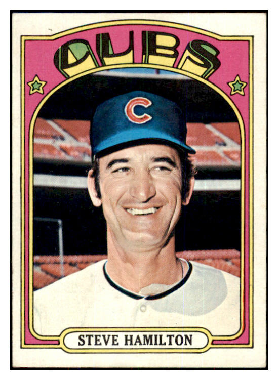 1972 Topps Baseball #766 Steve Hamilton Cubs NR-MT 424257