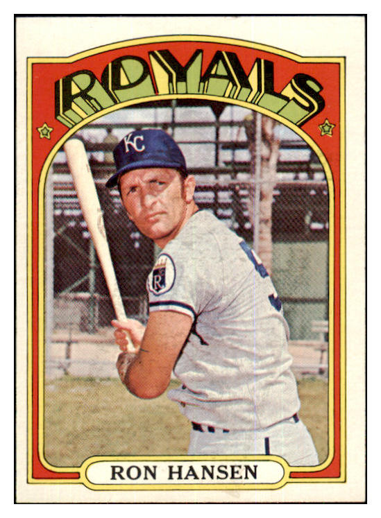 1972 Topps Baseball #763 Ron Hansen Royals NR-MT 424267