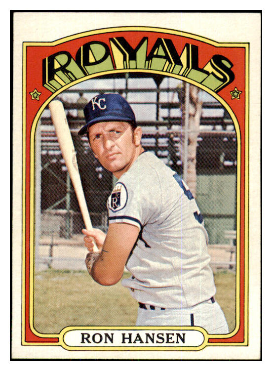 1972 Topps Baseball #763 Ron Hansen Royals EX-MT/NR-MT 424269