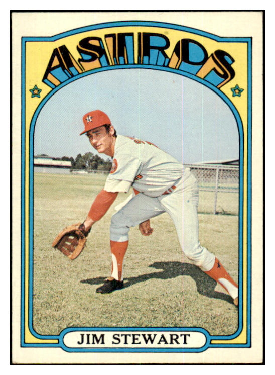 1972 Topps Baseball #747 Jim Stewart Astros EX-MT/NR-MT 424304