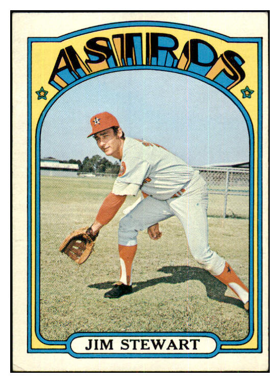 1972 Topps Baseball #747 Jim Stewart Astros EX-MT 424313