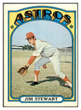 1972 Topps Baseball #747 Jim Stewart Astros EX-MT 424313