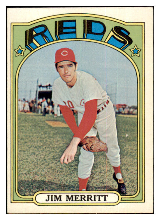 1972 Topps Baseball #738 Jim Merritt Reds NR-MT 424339
