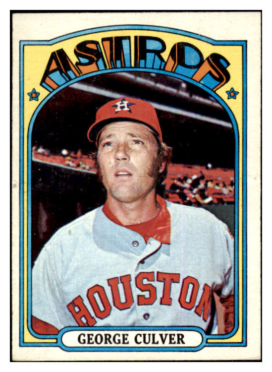1972 Topps Baseball #732 George Culver Astros NR-MT 424360