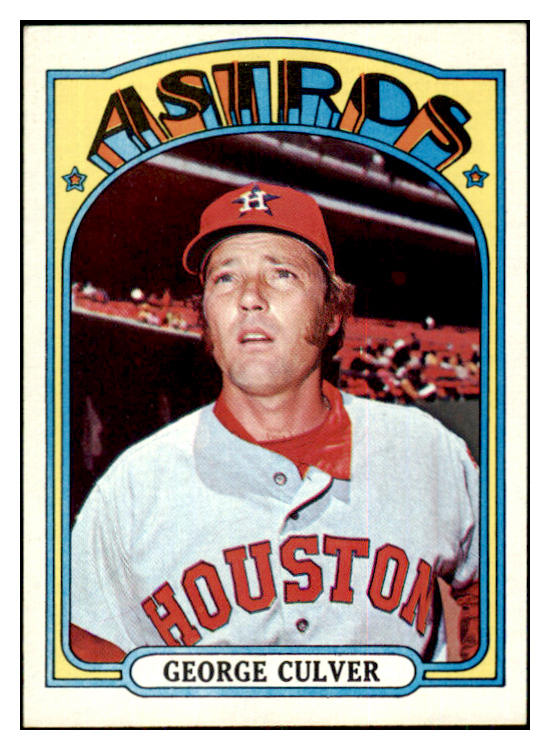1972 Topps Baseball #732 George Culver Astros EX-MT/NR-MT 424362