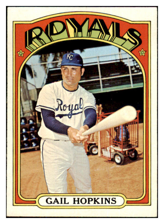 1972 Topps Baseball #728 Gail Hopkins Royals NR-MT 424377
