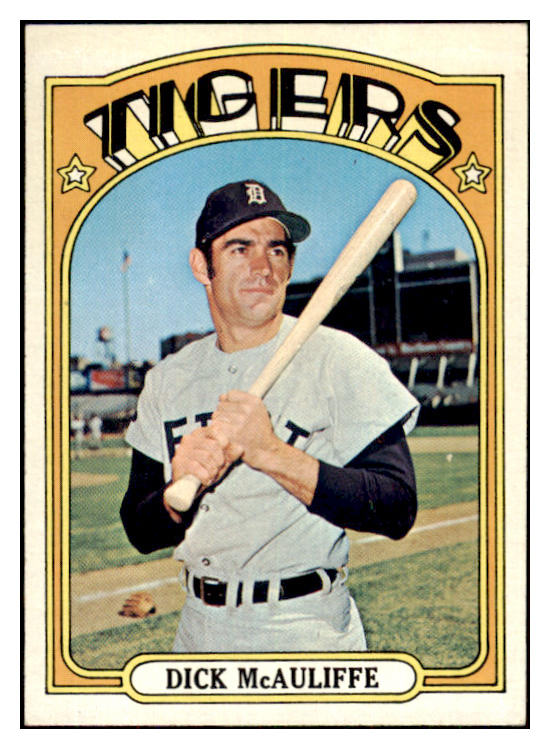1972 Topps Baseball #725 Dick McAuliffe Tigers NR-MT 424389