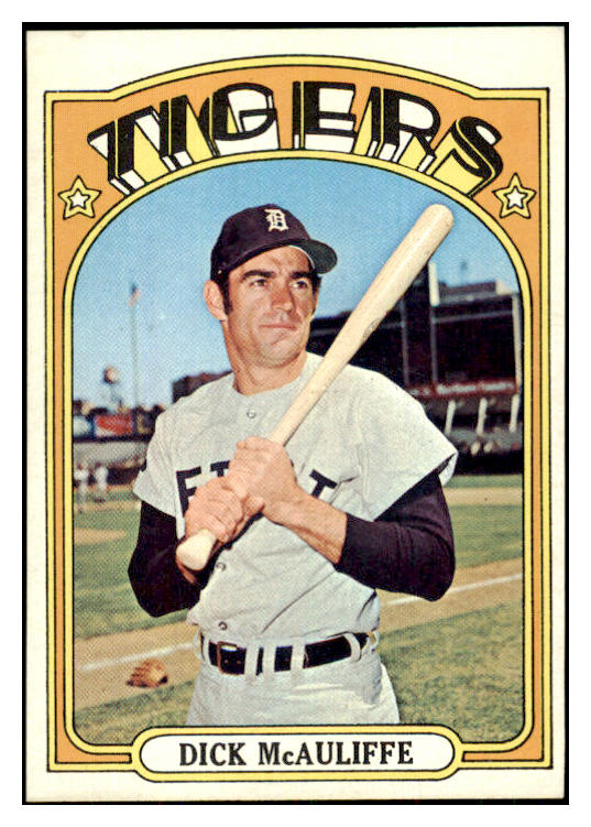 1972 Topps Baseball #725 Dick McAuliffe Tigers NR-MT 424392