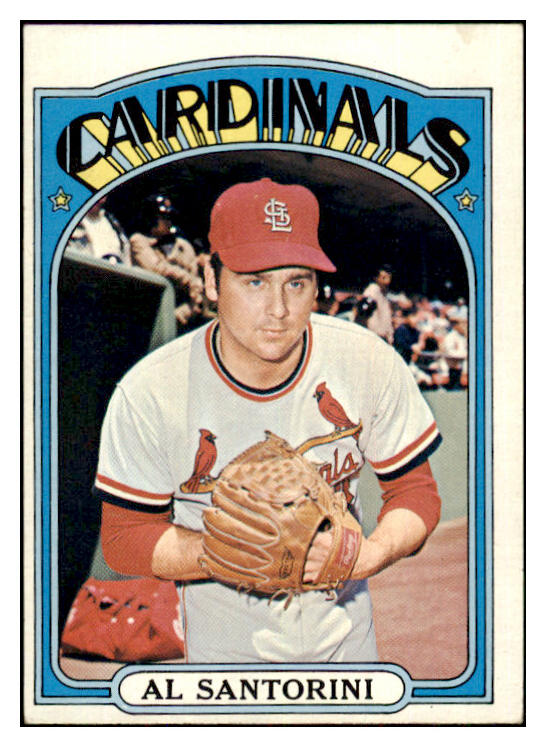 1972 Topps Baseball #723 Al Santorini Cardinals EX-MT 424398