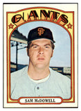 1972 Topps Baseball #720 Sam McDowell Giants NR-MT 424409