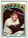 1972 Topps Baseball #718 Del Rice Angels EX-MT 424417