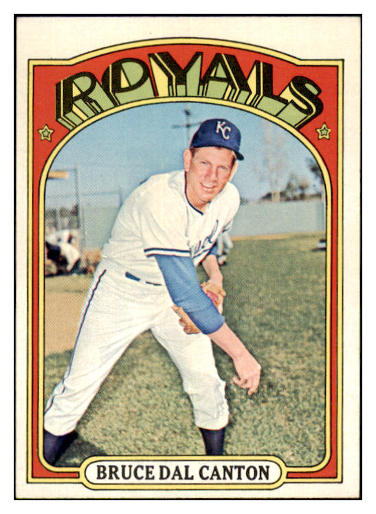 1972 Topps Baseball #717 Bruce Dal Canton Royals NR-MT 424423