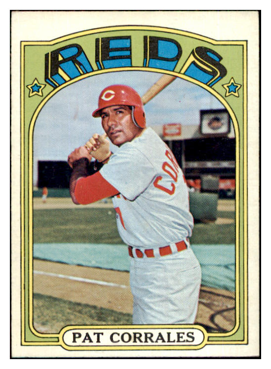 1972 Topps Baseball #705 Pat Corrales Reds EX-MT/NR-MT 424456