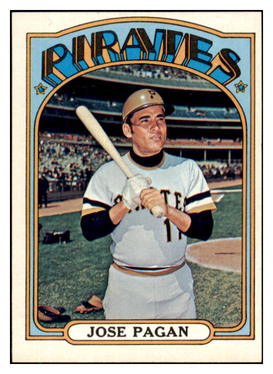 1972 Topps Baseball #701 Jose Pagan Pirates NR-MT 424470
