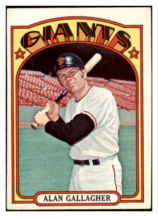 1972 Topps Baseball #693 Alan Gallagher Giants EX-MT 424486